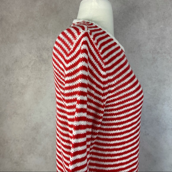 Trovata Birds Of Paradis Stripe Crewneck Sweater - Picture 3 of 11